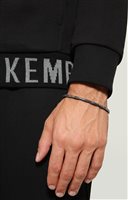 Bracciale Bikkembergs Uomo Embossed in Acciaio EMBB01BW - EMBB01BW